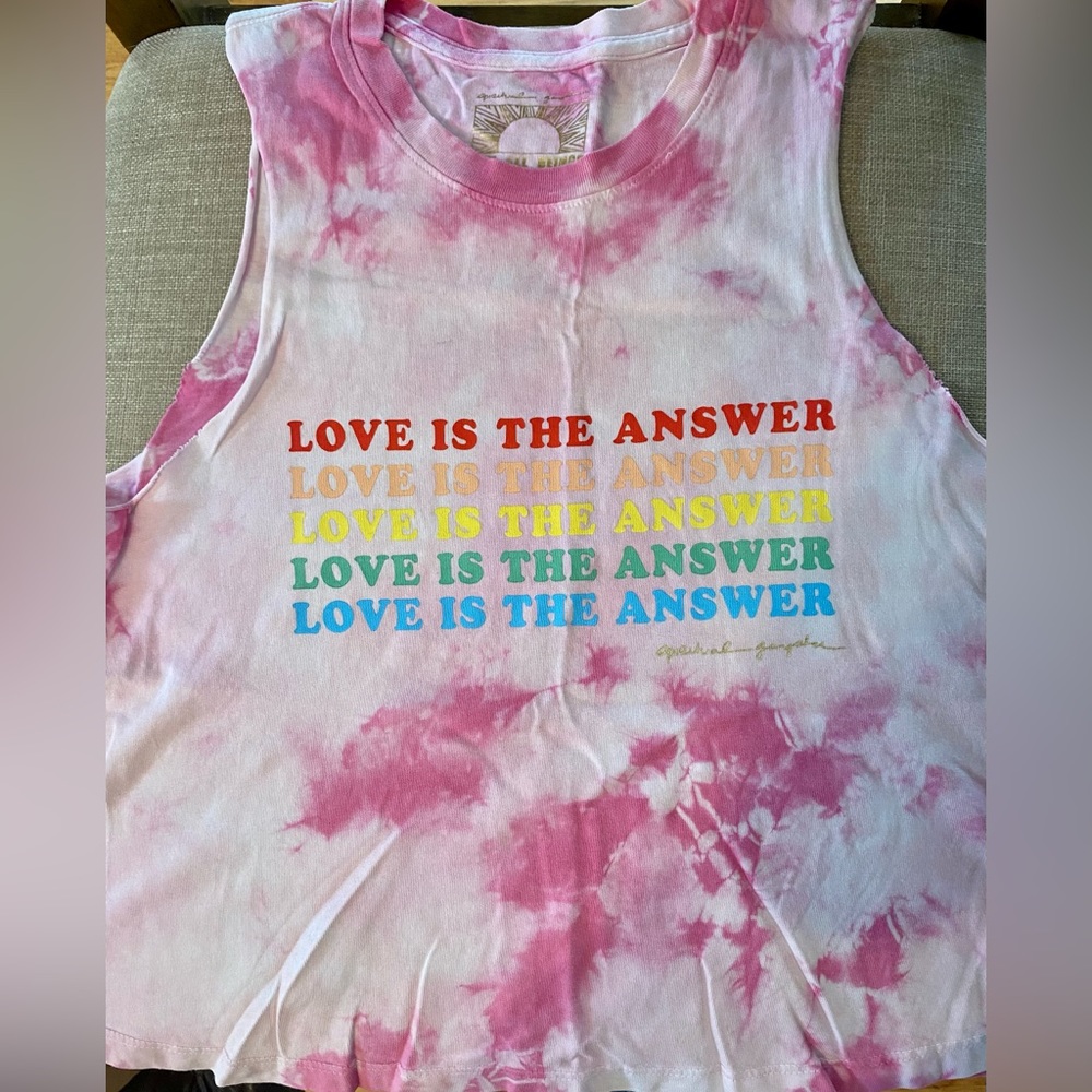 Spiritual Gangster tie dye tank top, size XS - Picture 4 of 4
